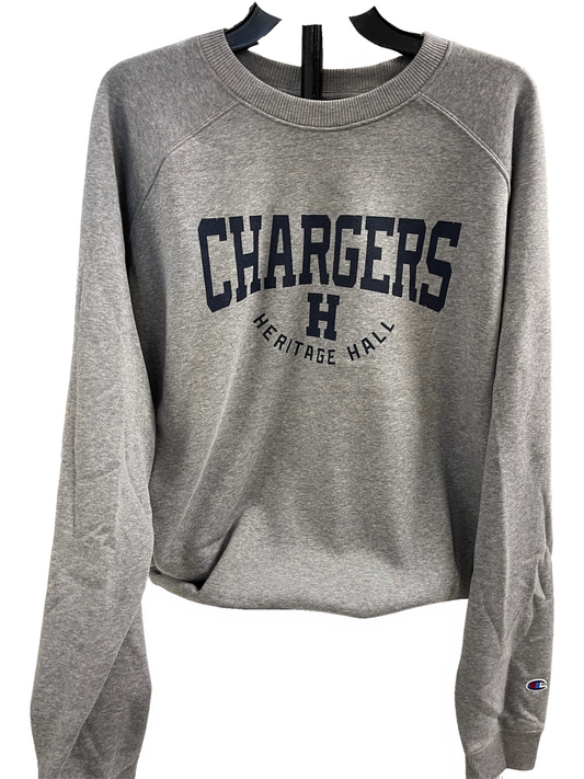 Men's Champion sweatshirt, grey, CHARGERS, H