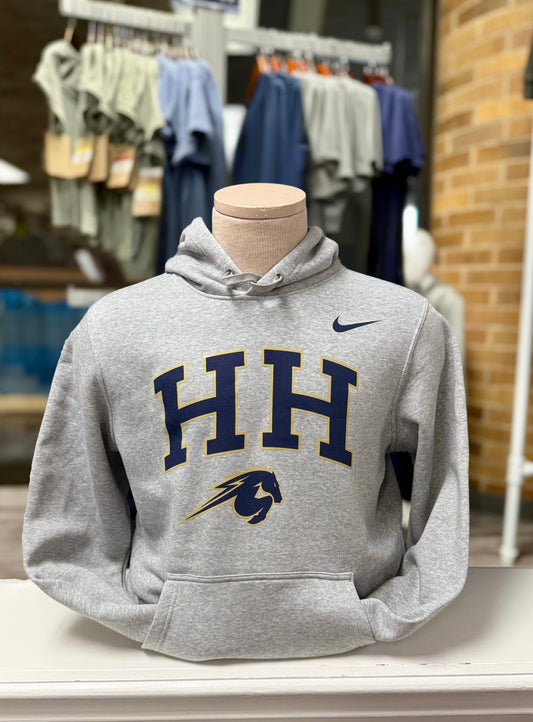 Men's Nike Fleece Hoodie, Grey, HH
