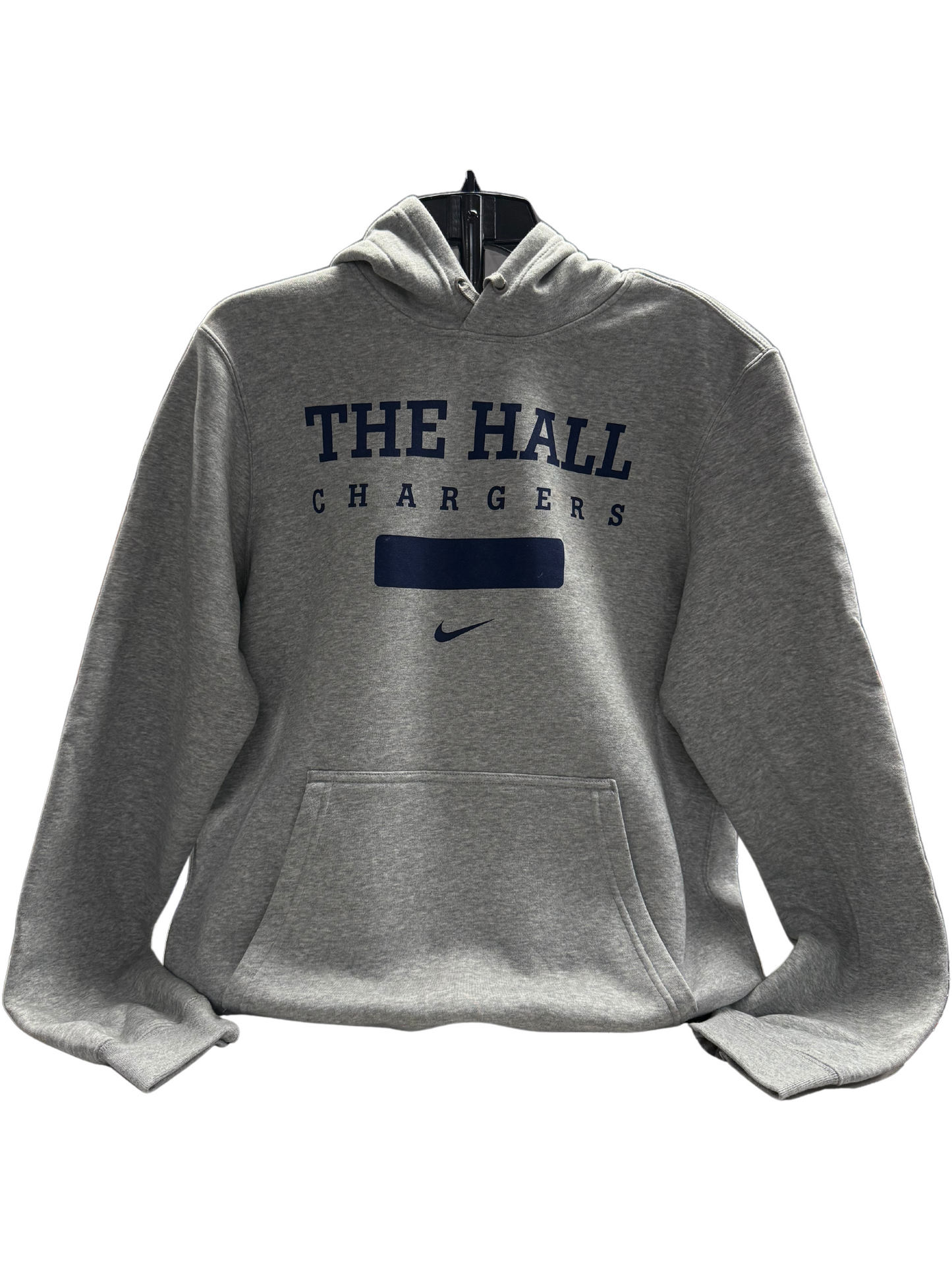 Men's Nike Hoodie, grey, navy THE HALL bar