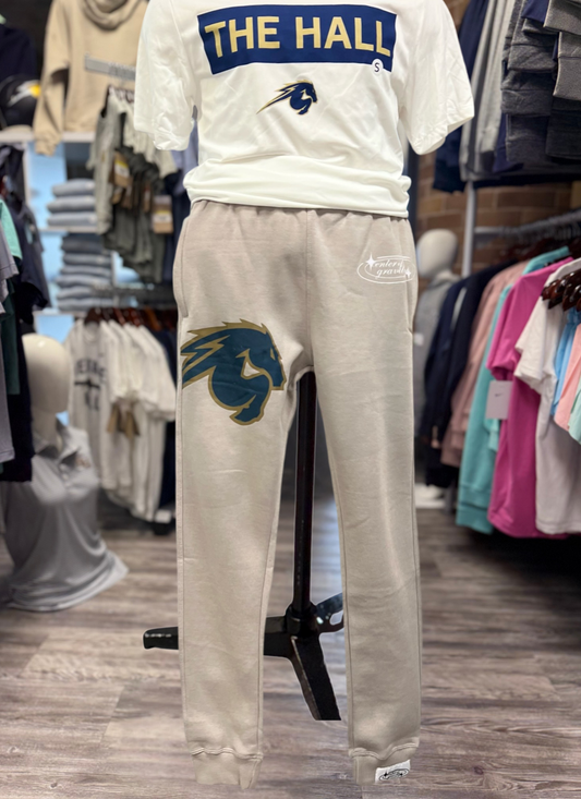 Men's Sweatpants, grey, Charger Horse