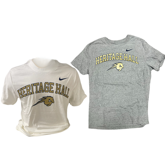 Men's Nike T-Shirt, gold Her Hall, horse