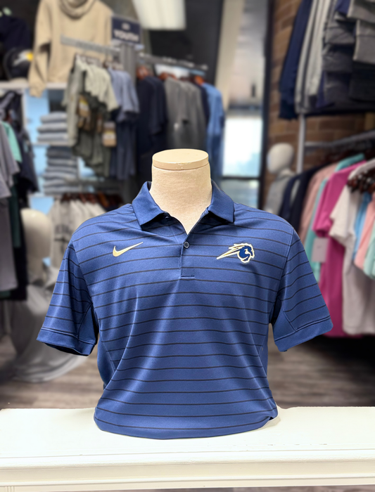 Nike Authentic Collection Coach Stripe Polo, navy, Charger Horse