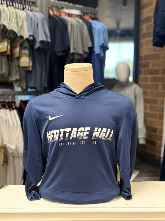 Nike Authentic Collection Men's Long Sleeve Hoodie, navy
