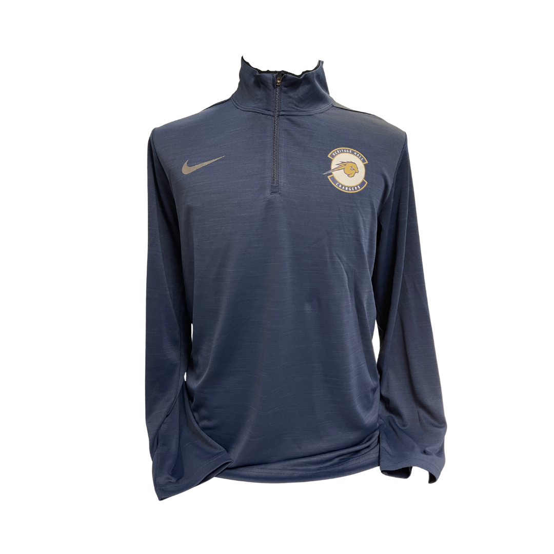 Nike Intensity 1/4 zip Horse in Circle Navy