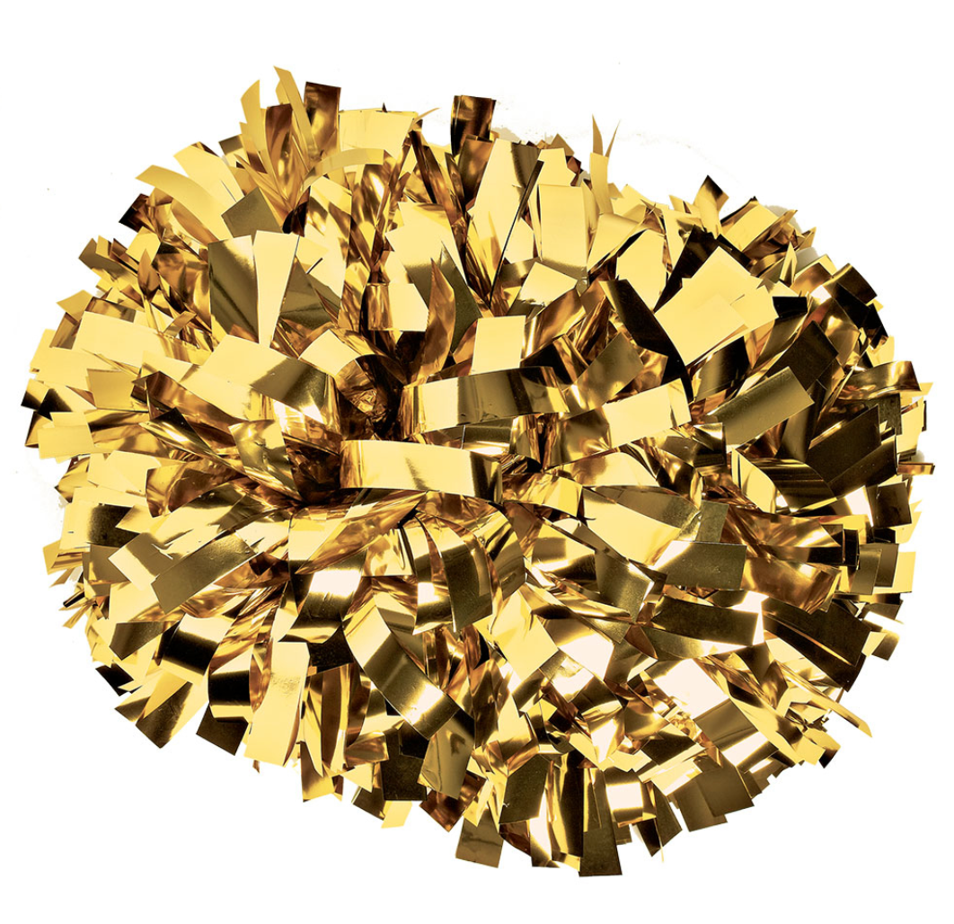 Cheer 6" Metallic Pom 2025