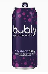 Bubly Blackberry Drink
