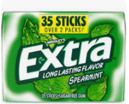 Extra gum spearmint