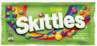 Skittles(sour) candy