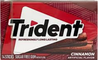 Trident gum(cinnamon)