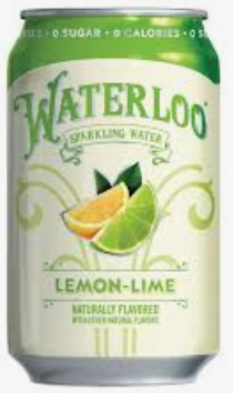 waterloo sparkling water (lemon lime)