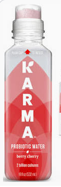 Karma probiotic water berry cherry