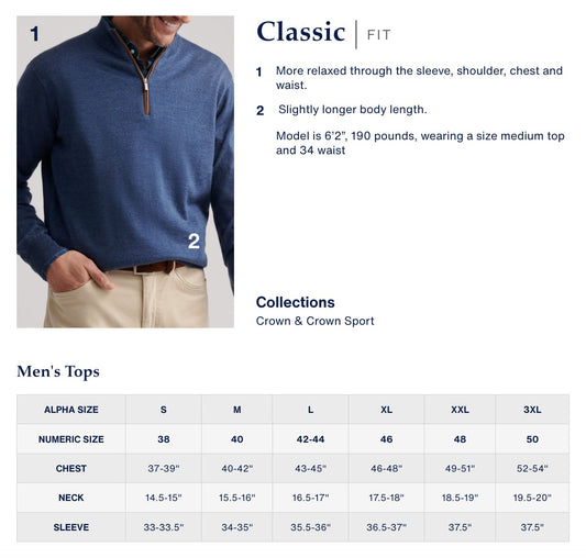 Peter Millar 1/4 Zip, british grey, torch HHall