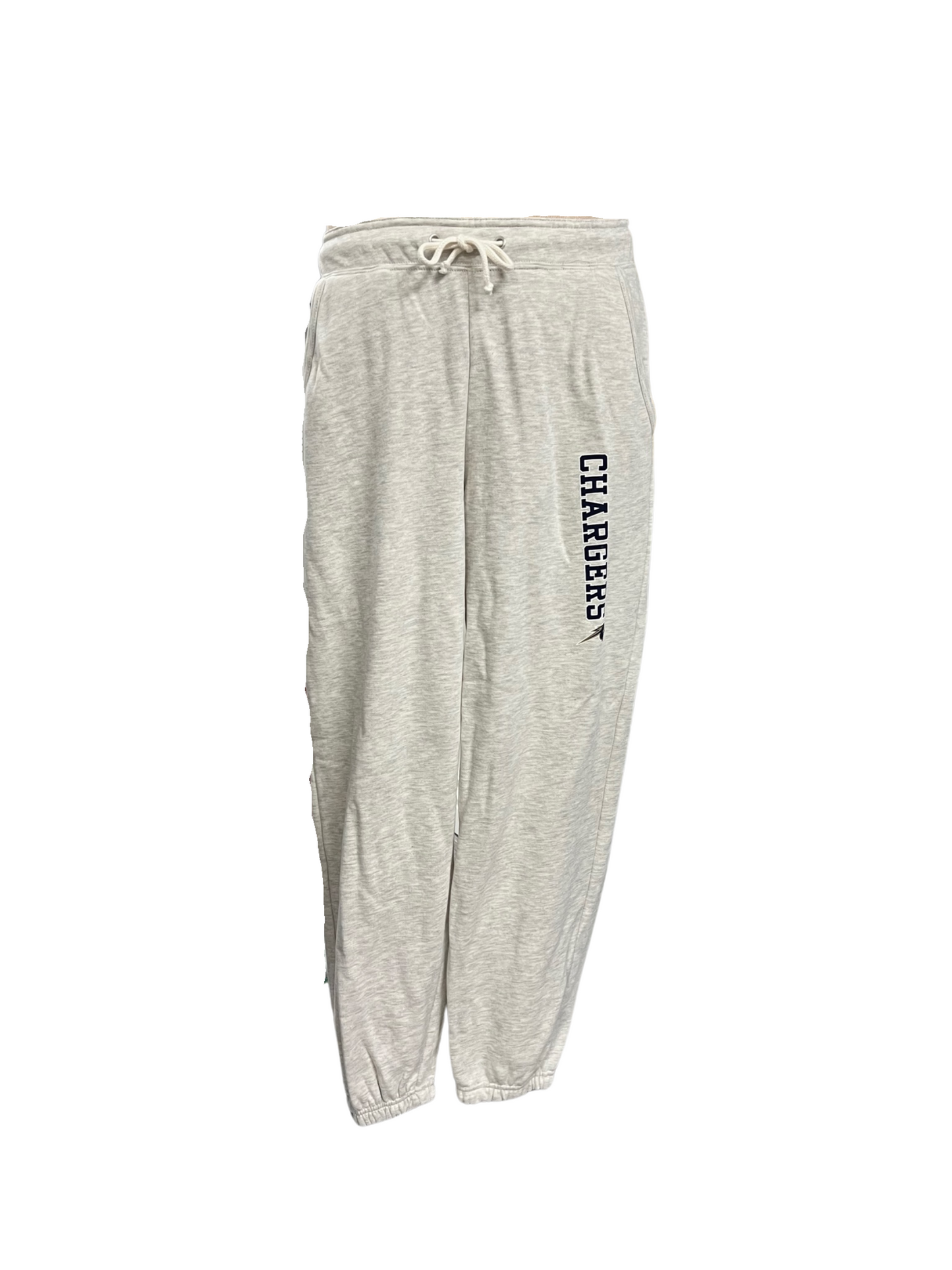 Women's Chicka-d Sweatpants, Grey vertical chargers