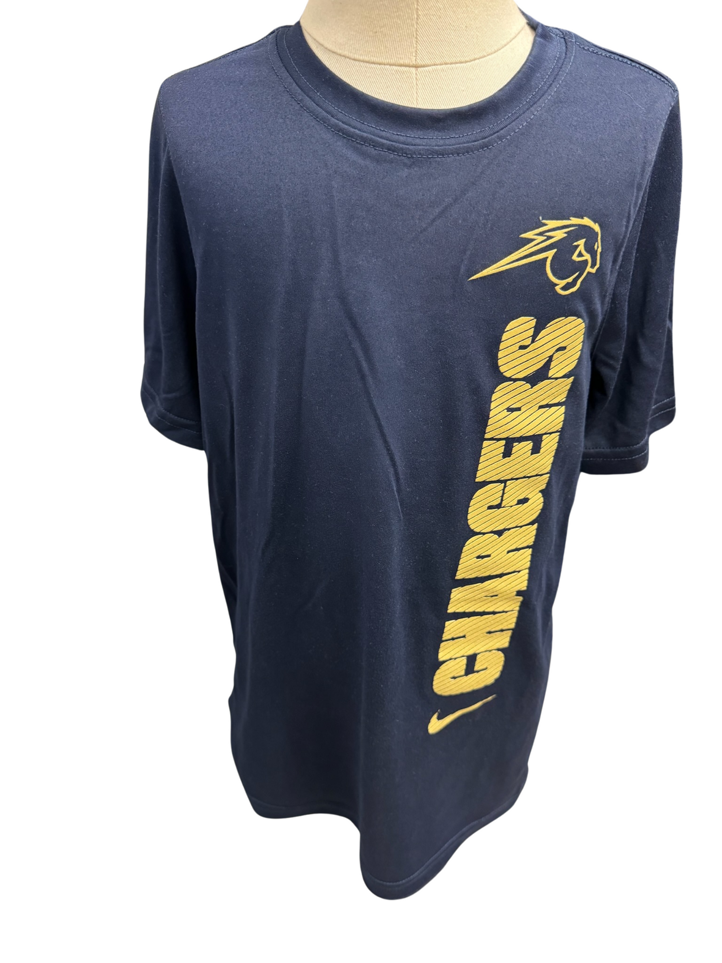 Youth Nike T-Shirt, Vertical Chargers