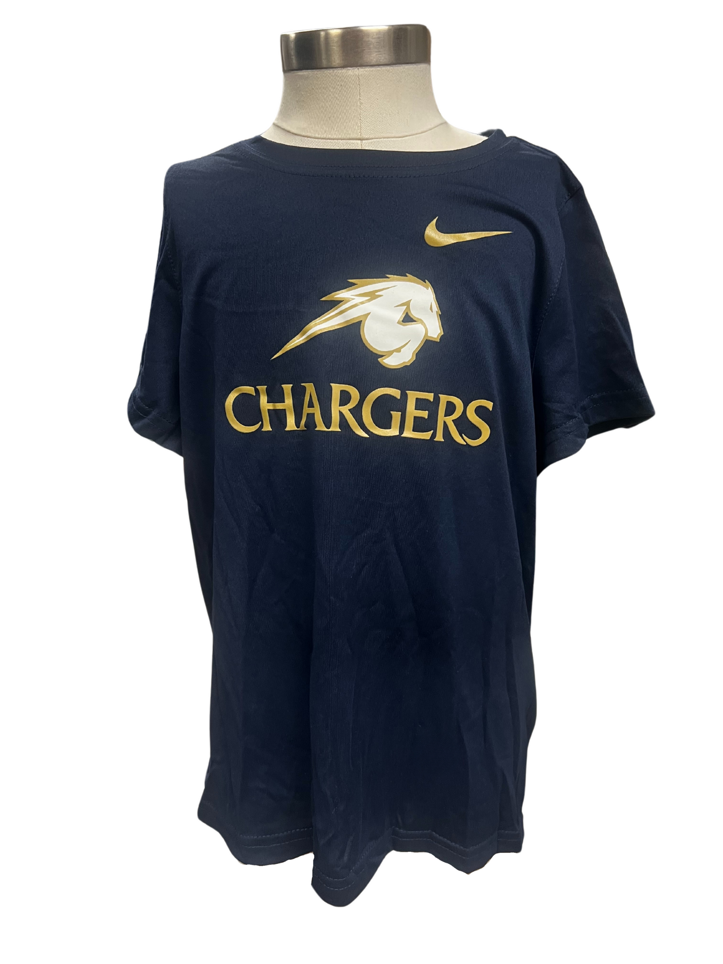 Preschool Nike Legend SS T-Shirt, swoosh, horse, Chargers