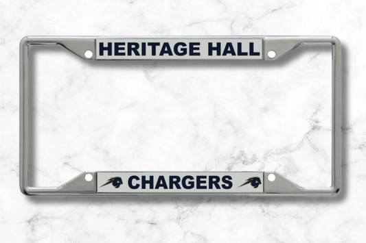 Wincraft Metal License Plate, Navy Heritage Hall Chargers