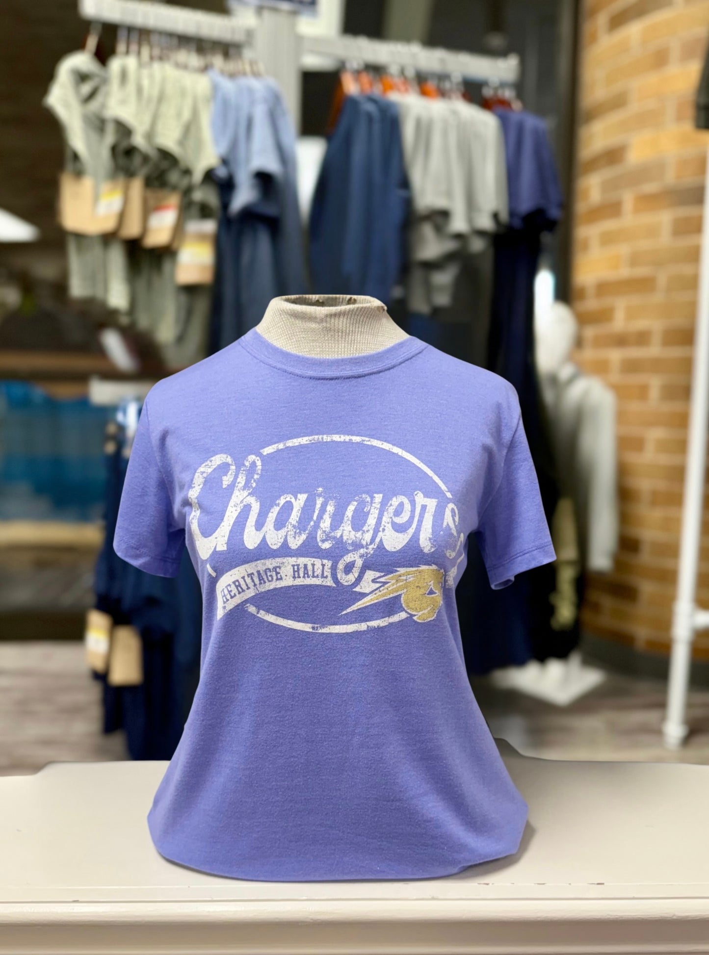 Women's T-Shirt, periwinkle, Chargers