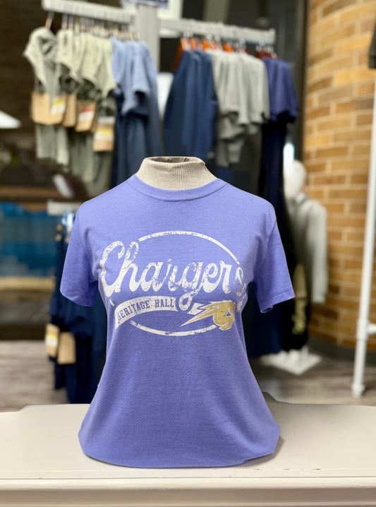 Women's T-Shirt, periwinkle, Chargers