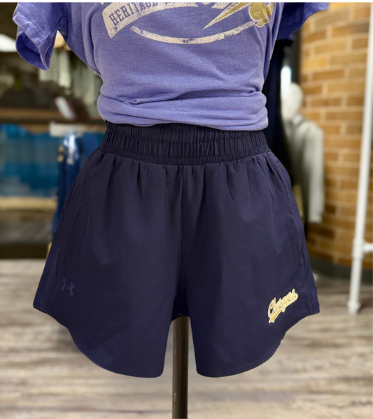 Women's Under Armour Flex Woven Short, navy