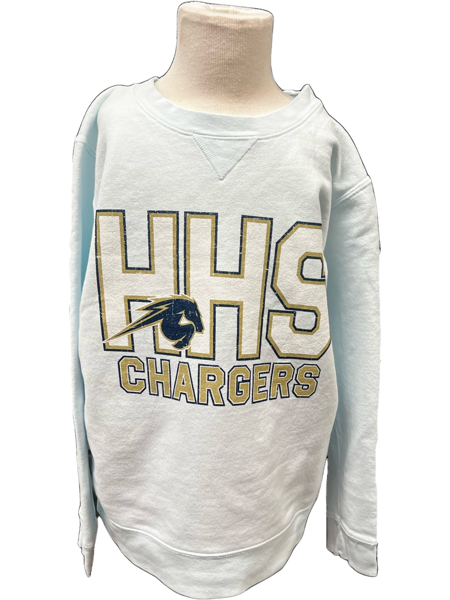 Youth Sweatshirt, light blue, HHS