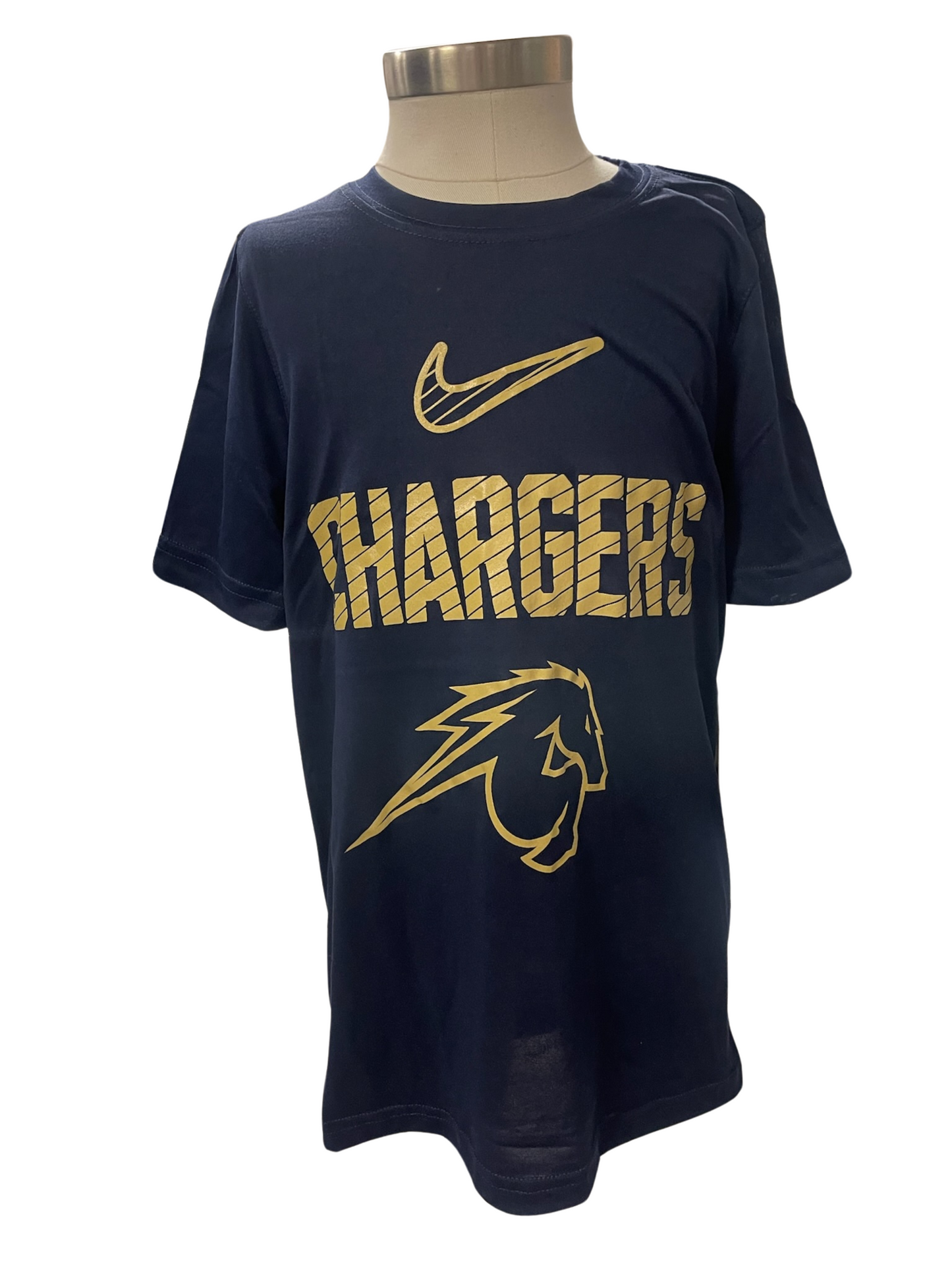 Youth t-shirt, Chargers striped