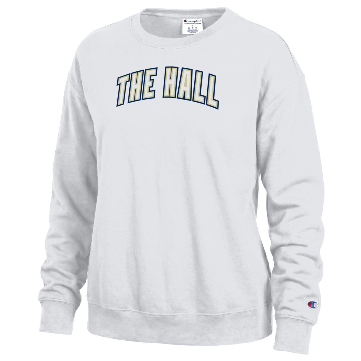 Women’s Sweatshirt, Champion, white, The Hall