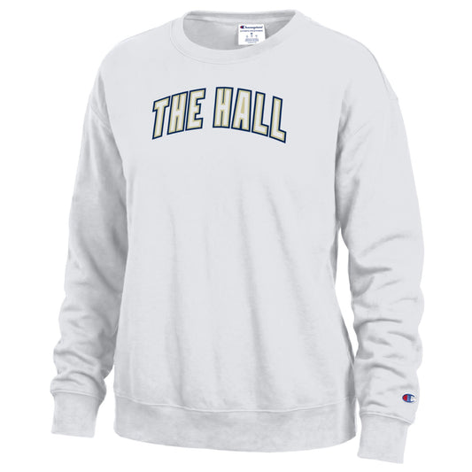 Women’s Sweatshirt, Champion, white, The Hall