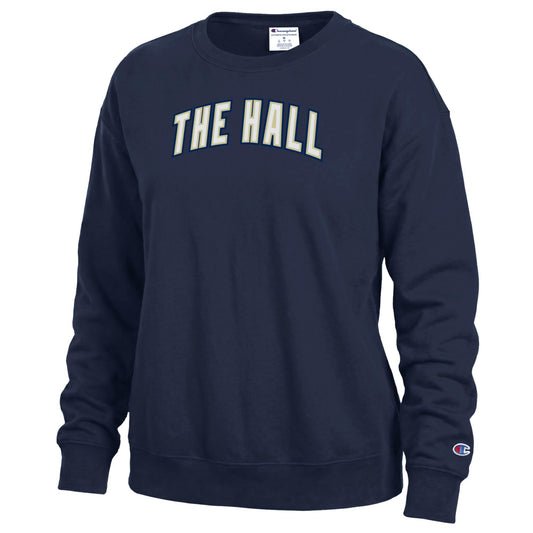 Women’s Sweatshirt, Champion, navy, The Hall