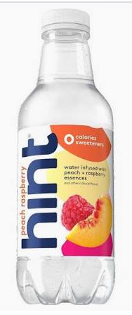 hint peach raspberry