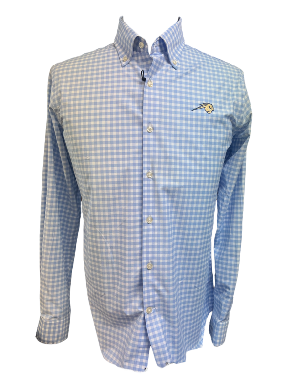 Horn Legend Men's Performance Button Up Sky