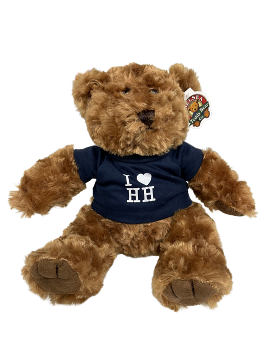 Tan Bear Plush I Love HH