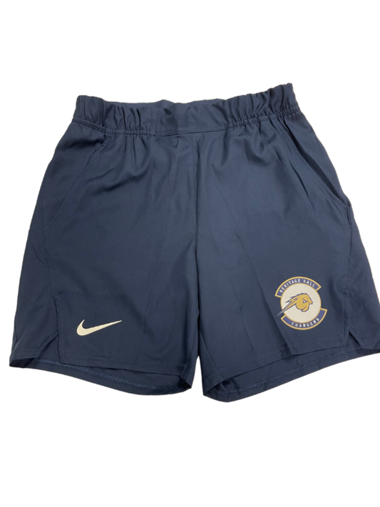 Men's Nike Victory Short Horse in Circle Navy