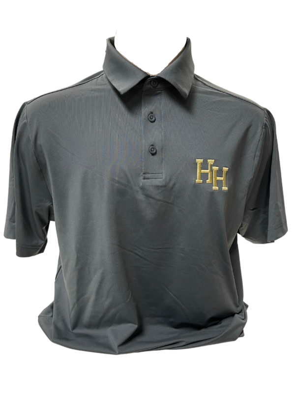 Men's T2 Polo HH logo Pitch Gray